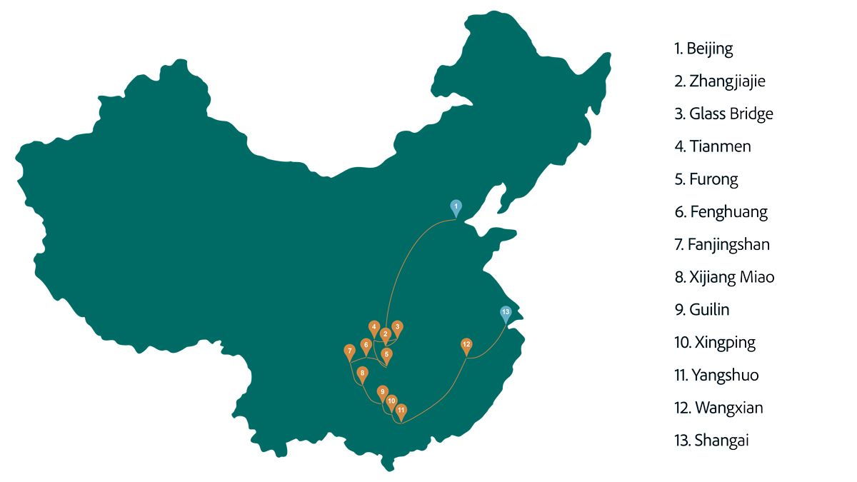 itinerario de 15 días en China