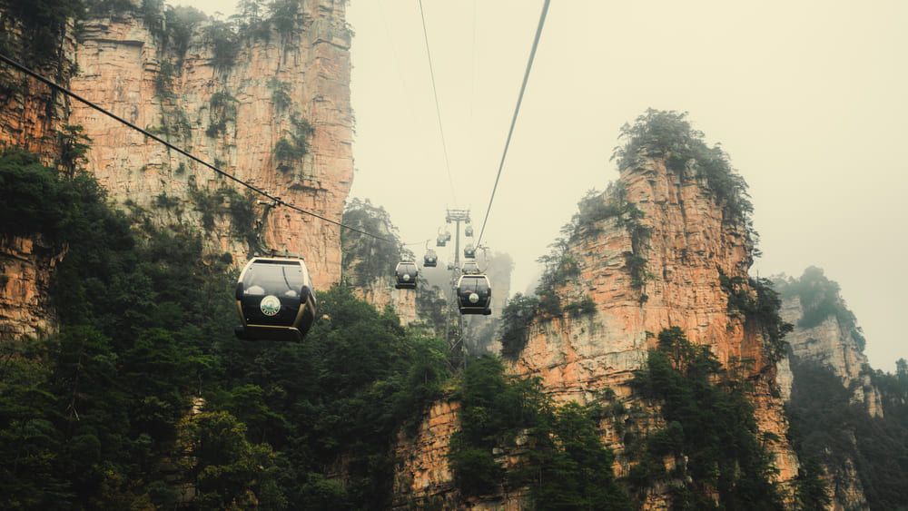 Visita al Parque Nacional de Zhangjiajie cuando estábamos descubriendo China