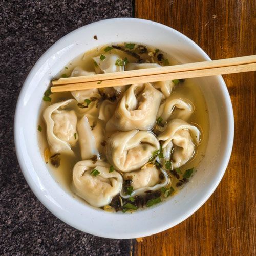 Plato típico de la cocina china